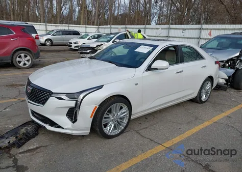 2021 Cadillac Ct4 Premium Luxury из США, поврежденный, VIN 1G6DF5RK7M0106892